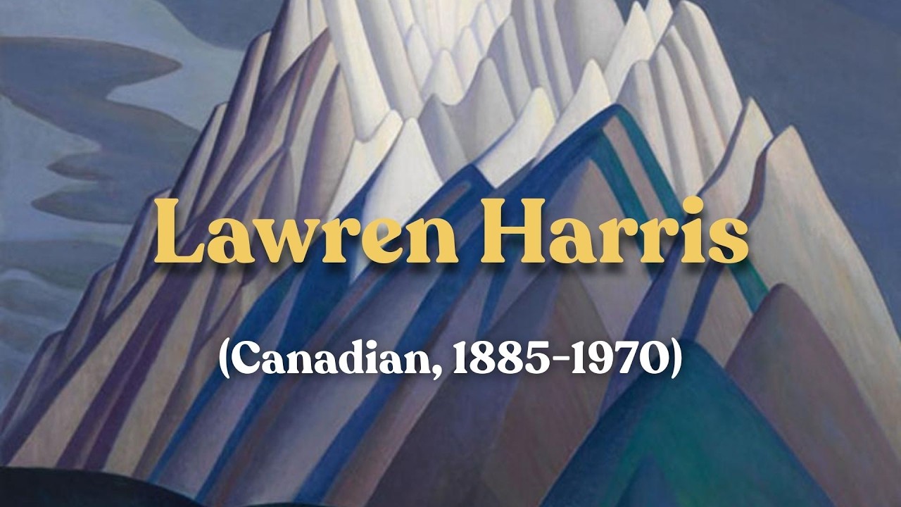 Lawren Harris (1885-1970) - A Canadian painter, & one of the founding members of the Group of Seven.