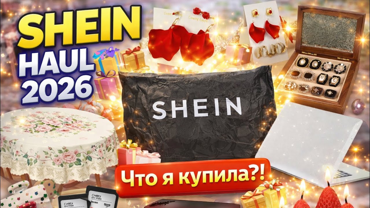 Что пришло?! 😱 Разочарование, сюрпризы и неожиданные покупки 🛍️ SHEIN HAUL 2026 