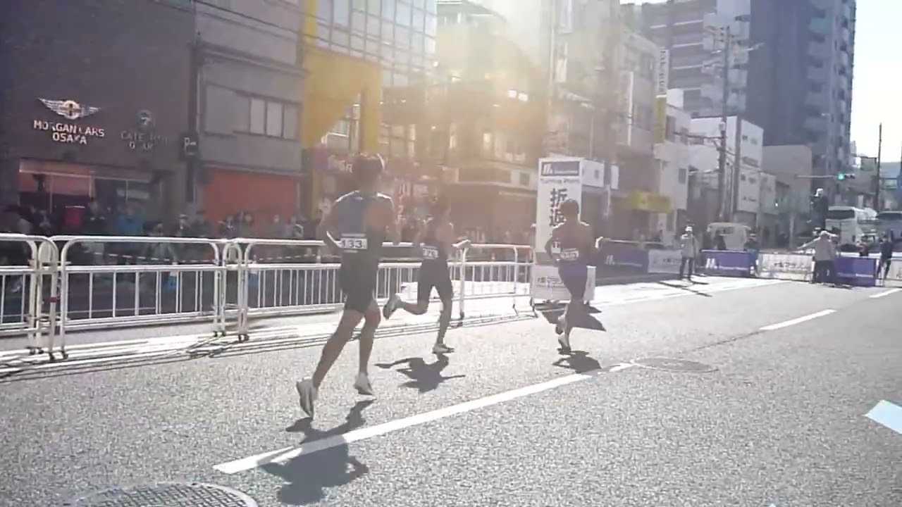 大阪マラソン　令和８年　２０２６年２月２２日　30Km地点