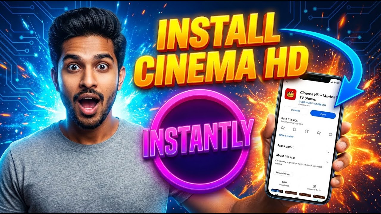 How to Install Cinema HD on Mobile Phone | Quick & Easy Guide