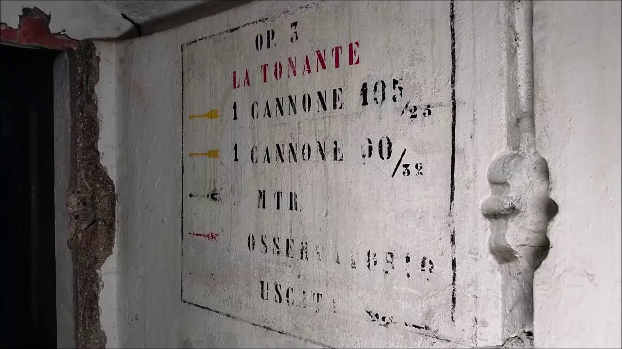 BUNKER NELLA GALLERIA FERROVIARIA - SBARRAMENTO CAMPIOLO OPERA LA TONANTE #bunker