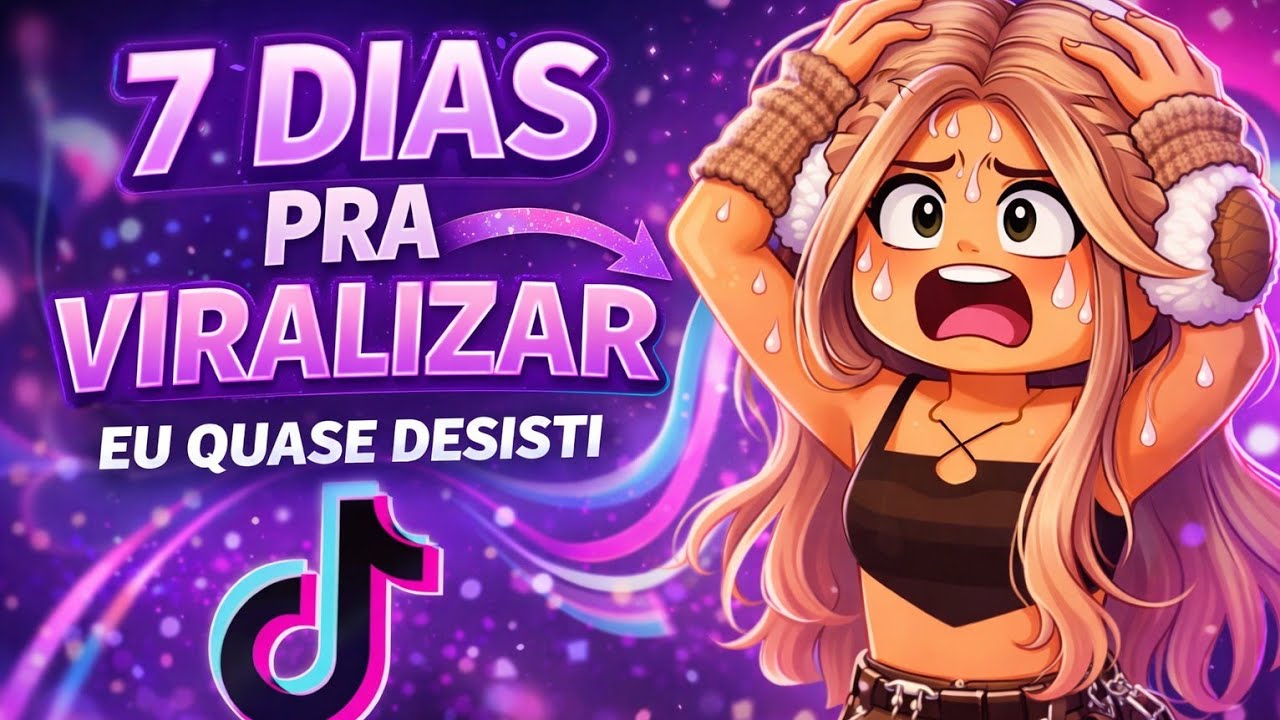 •Tentei Viralizar a Minha Conta Do tiktok em 7 Dias!!*EU DESISTI?!