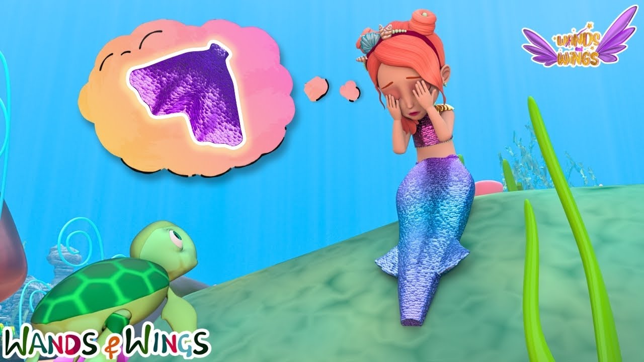 Lost Princess Mermaid Pearl🧜‍♀️? | Rescue Adventure + Swimming Song | Kids Song - Princess Tales