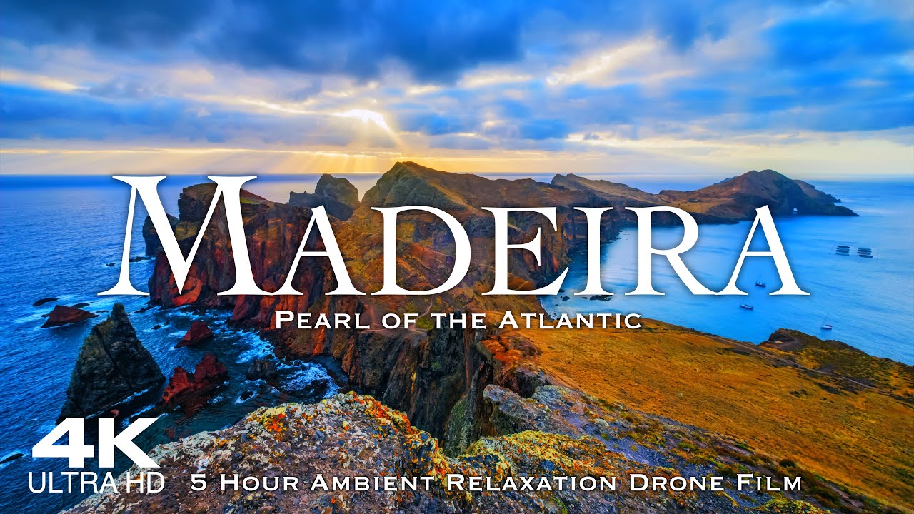 [4K] MADEIRA 2026 🇵🇹 Drone Aerial | 5 Hour Ambient Relaxation Film #madeira