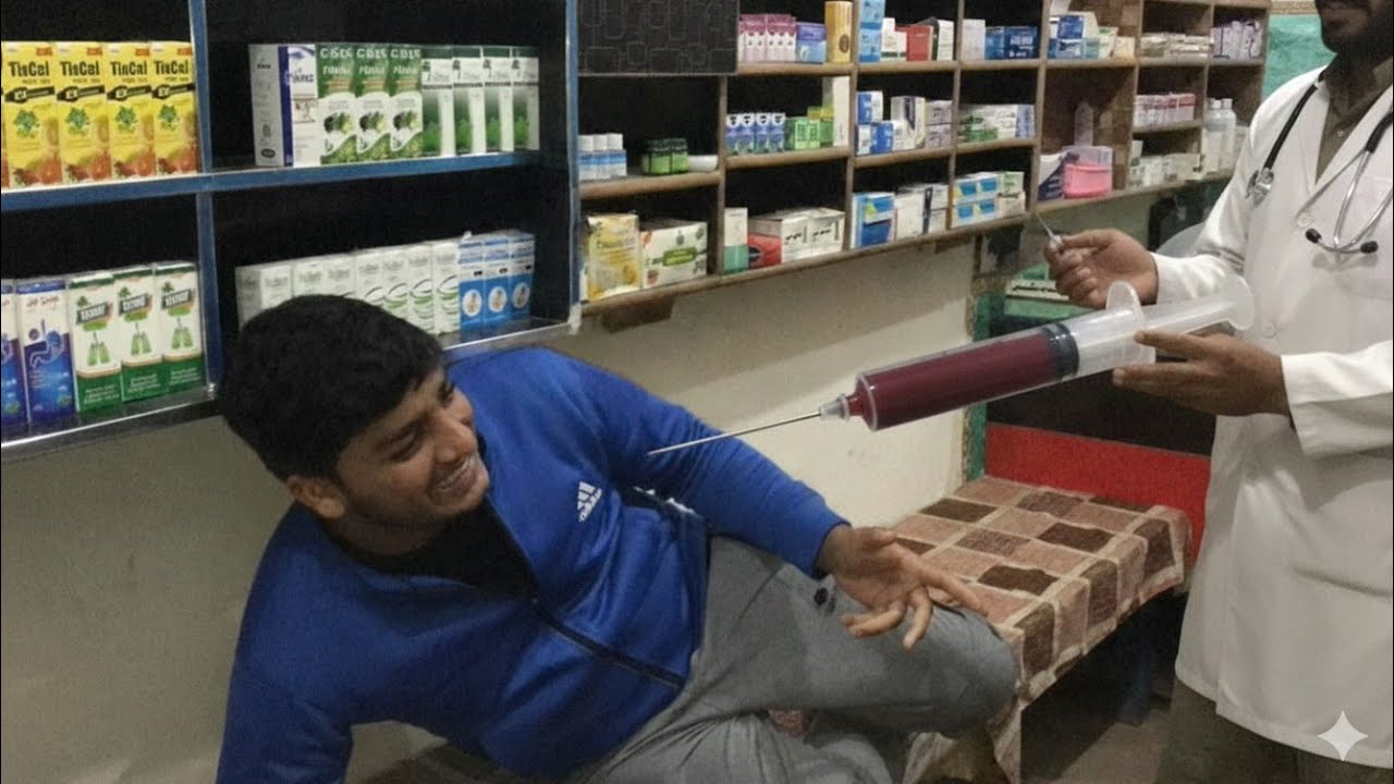 ITNA BADA INJECTION? 💉😱 Doctor ne meri halat kharab kar di!
