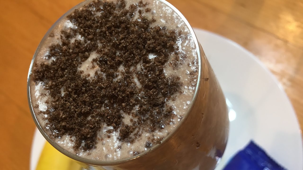 Oreo & Dates Milkshake///No sugar///4 ingredients///