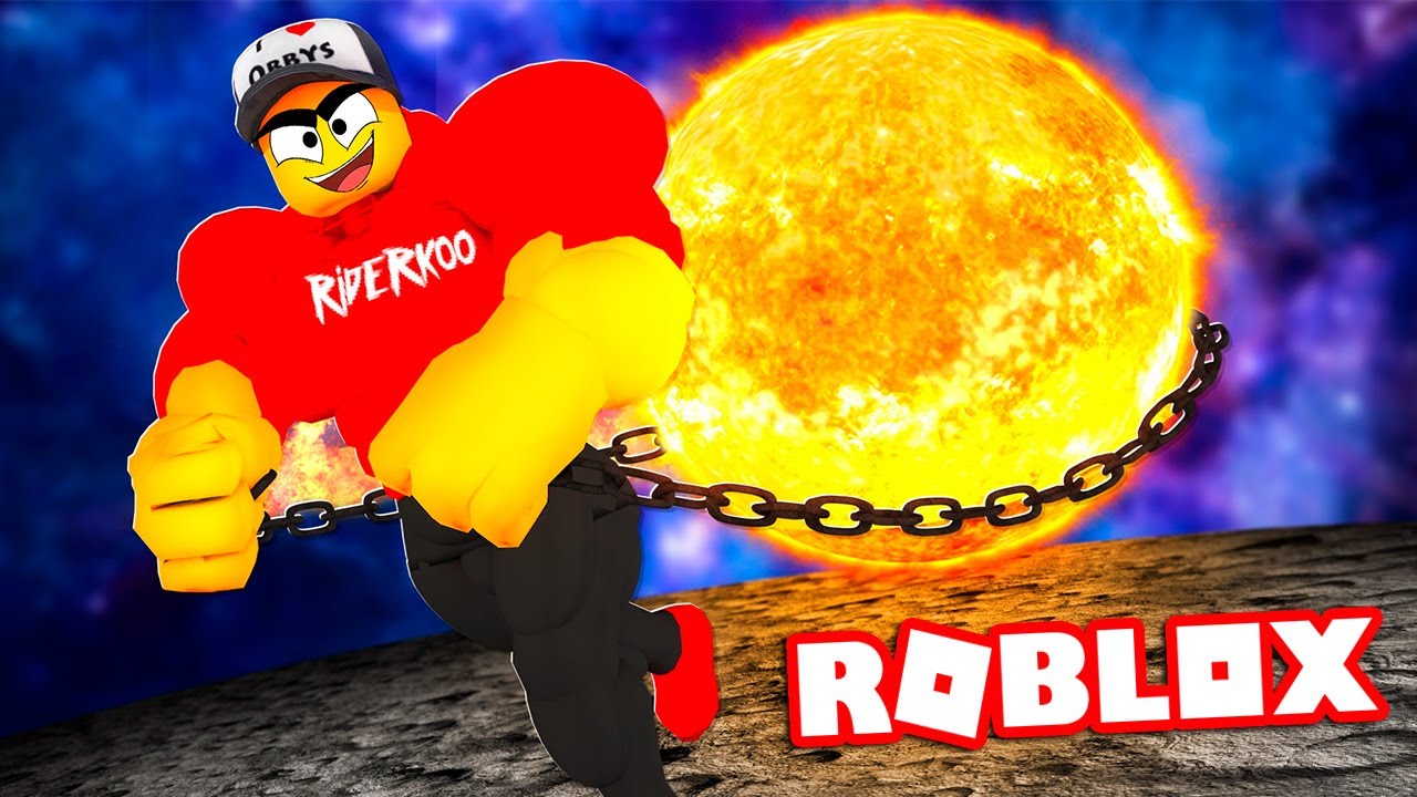 Dokážu utáhnout CELOU PLANETU v ROBLOX Strongman Simulátoru?!