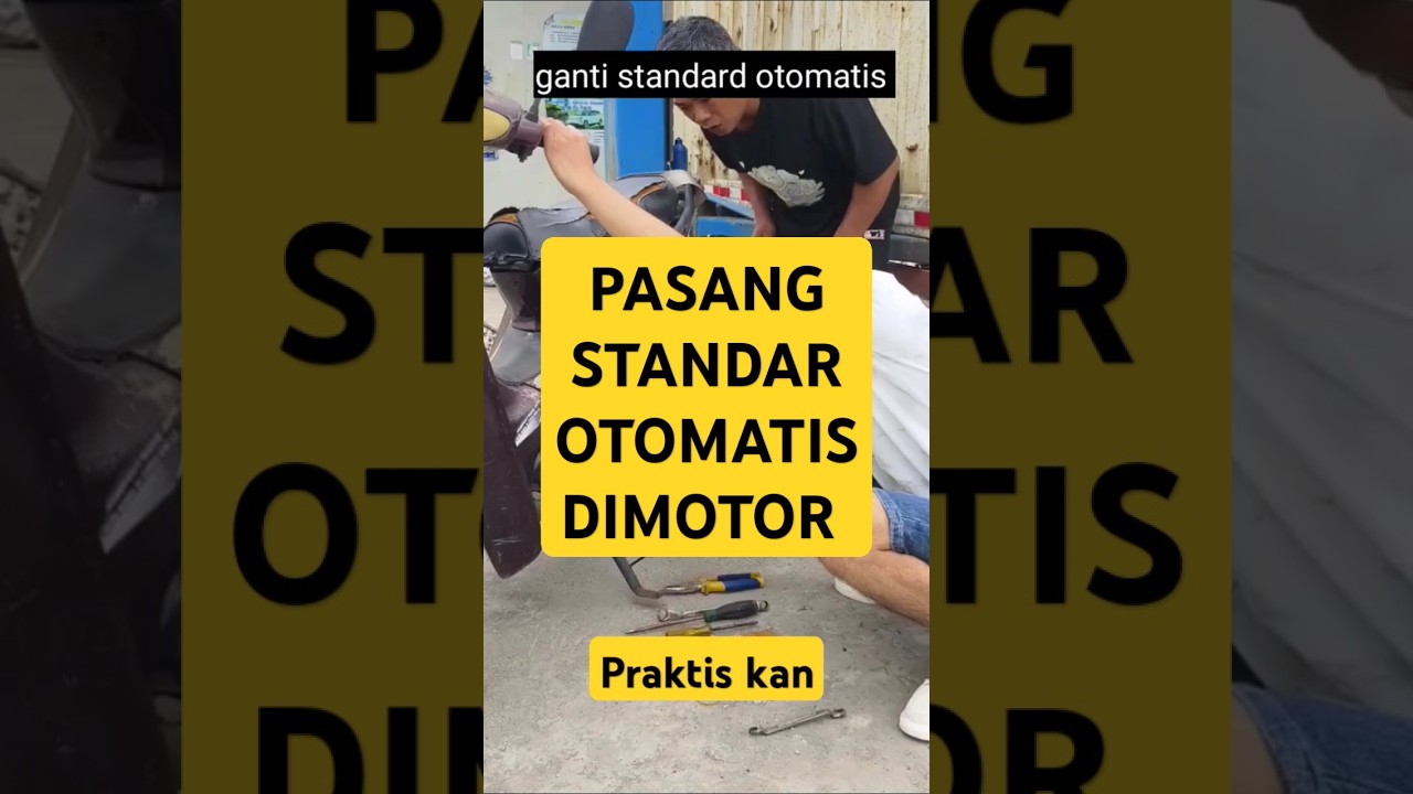 ketika motor pake standar otomatis #shorts #viralshorts #komedishorts