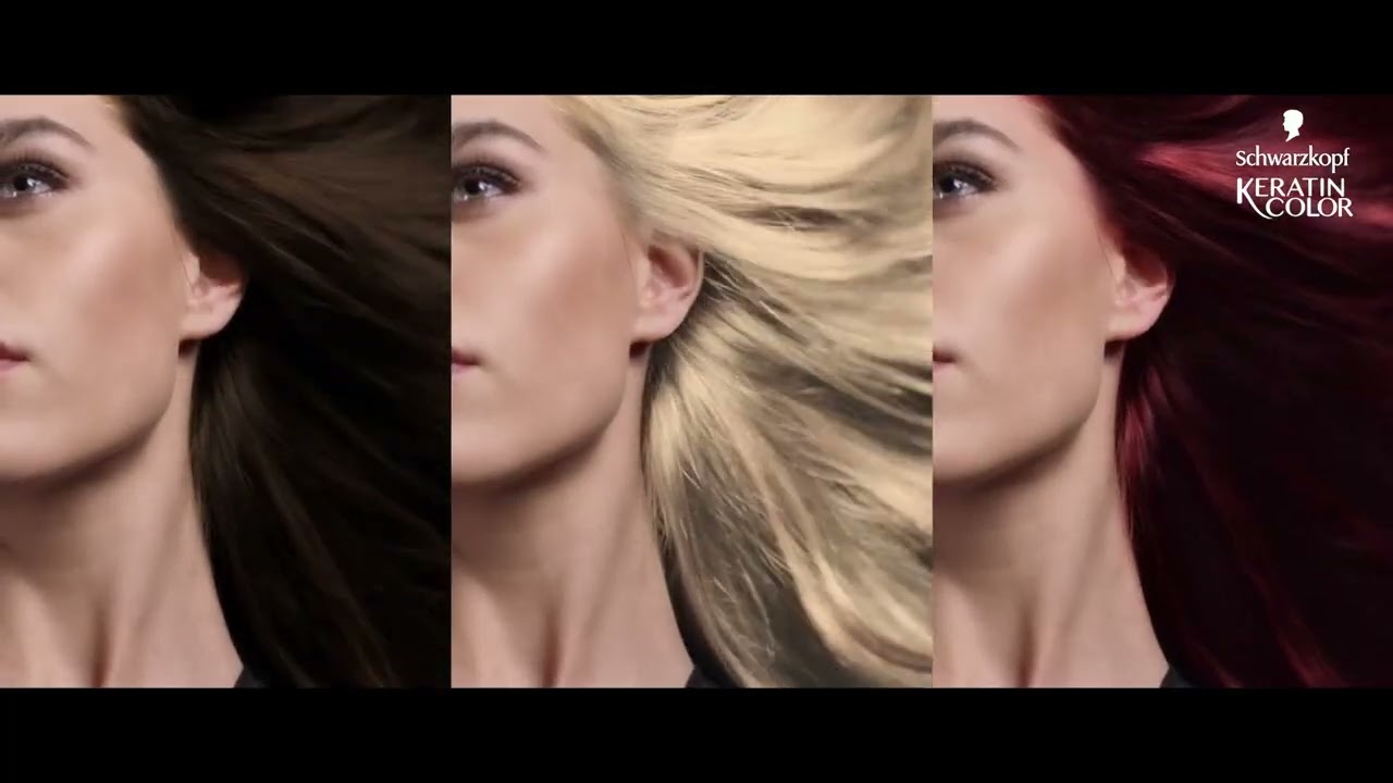 Stronger Hair with Schwarzkopf Keratin Color for all hair types.
