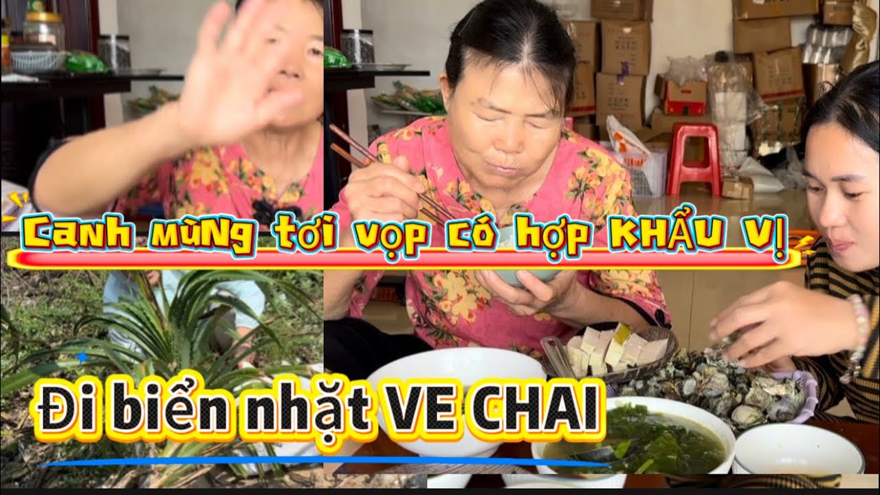 Lần đầu Mẹ Chồng Trung Quốc tham gia đi BIỂN thế nào?HỚN HỞ mời trên bữa ăn Hải Sản  ?