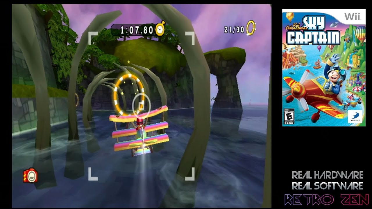 Kid Adventures: Sky Captain - Part 1/2 - Wii ~ Fun Little Game