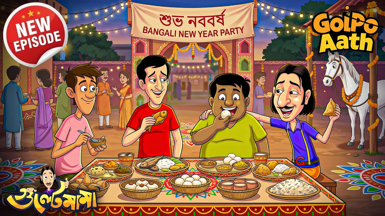 Gulte Pohela Boishakh Dawat-র মজা নিল | Gulte Mama | New Episodes