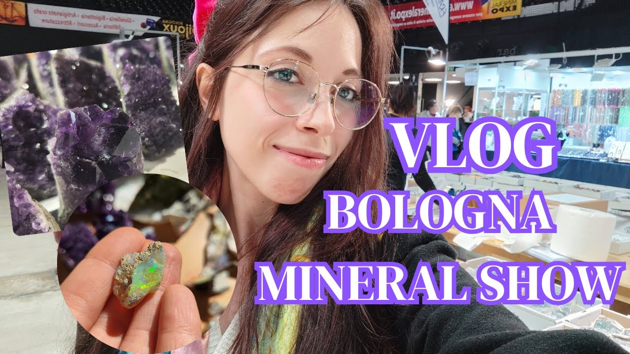 Andiamo al BOLOGNA MINERAL SHOW il paradiso dei cristalli