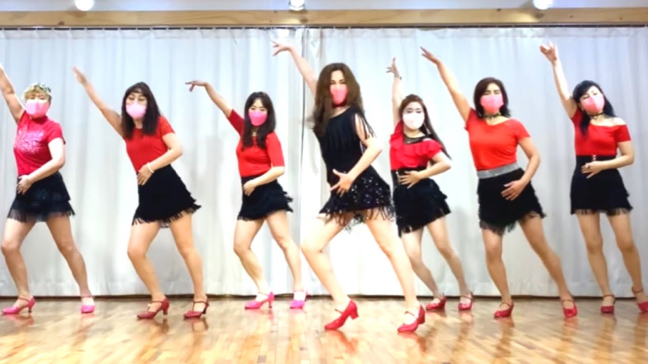 We Do The Cumbia Line dance/ Beginner/ 위 두 더 쿰비아 초급 라인댄스