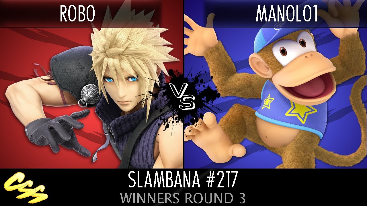 [Slambana #217] Winners Round 3: Robo (Cloud) vs. MANOLO1 (Diddy Kong)