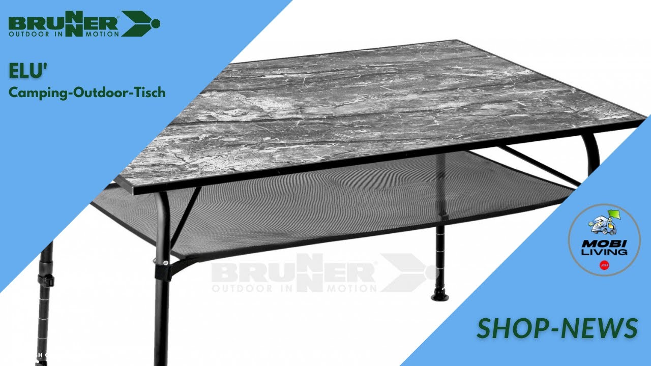 Brunner ElU` | Der geniale Camping-Tisch