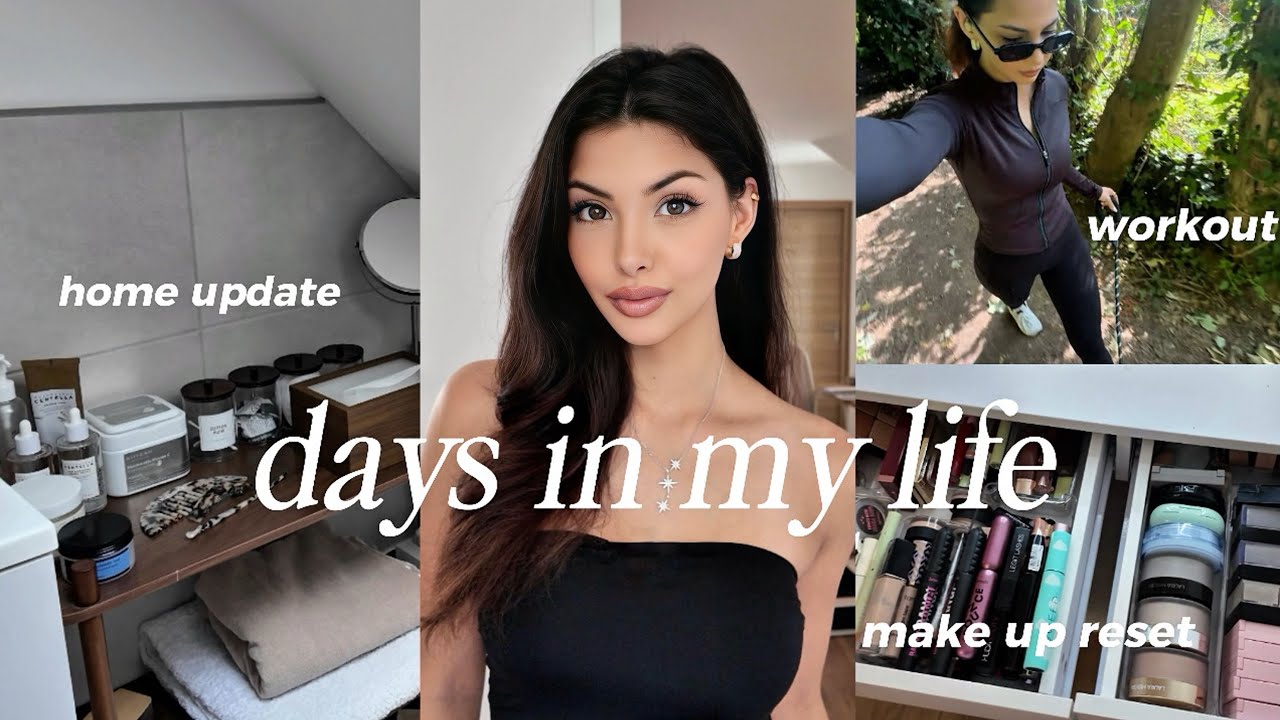 VLOG | Reprise du Sport, Rangement Make Up, Update Salle de Bain … | Lisa Ngo