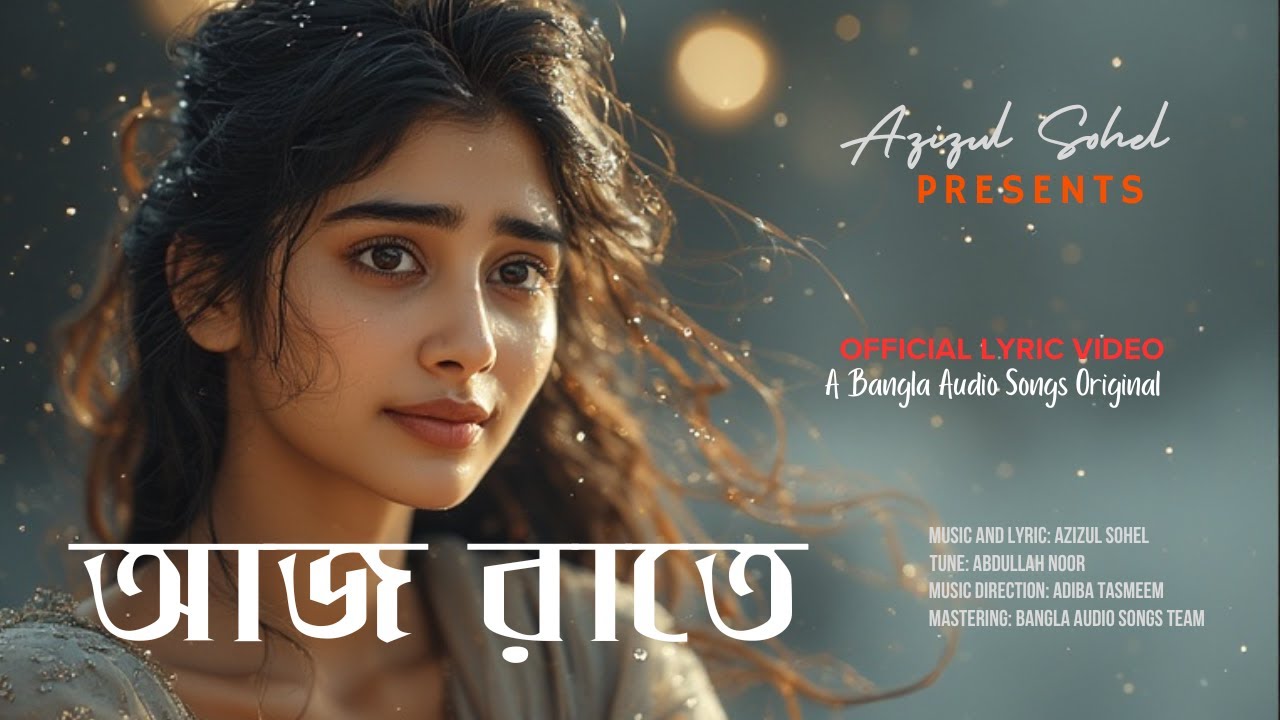 আজ রাতে   | Romantic  Emotional Bengali Music #BanglaNewAudioSong #BanglaSong #BanglaMusic