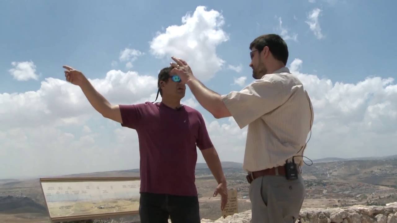 Herodium, with Archaeologist Eli Shukron