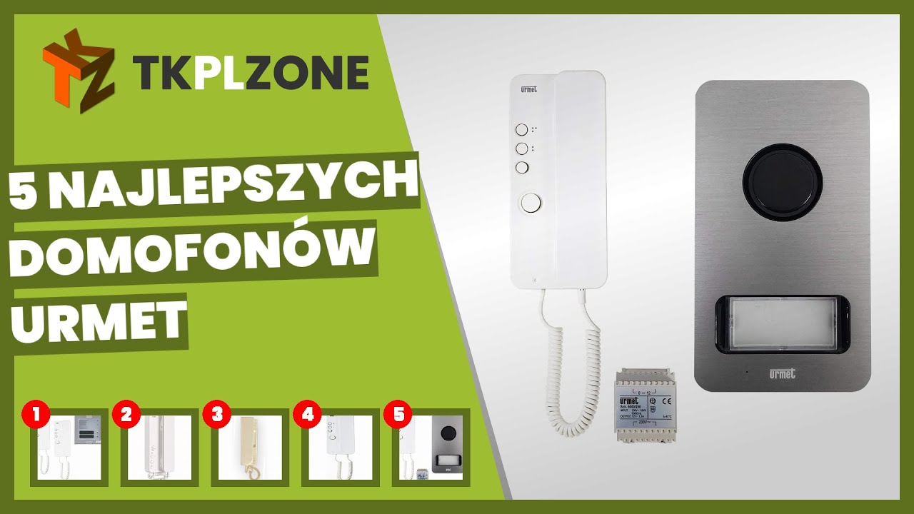 5 najlepszych domofon&oacute;w Urmet