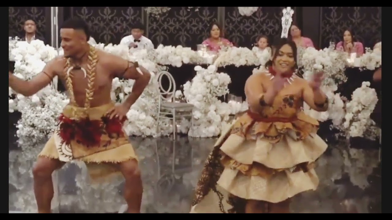 Stunning performance by the new couple Mr & Mrs Chricton 👈 #sivasamoa #pantherplayer
