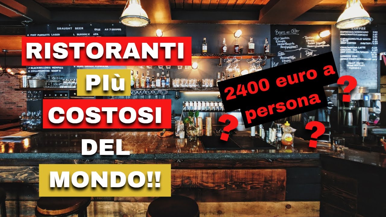 I ristoranti più costosi del mondo che ti faranno vivere un'esperienza culinaria unica!