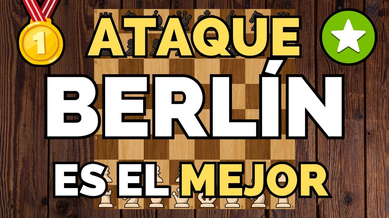 GANA el 99% de PARTIDAS de AJEDREZ con el ATAQUE BERLÍN😱♟️