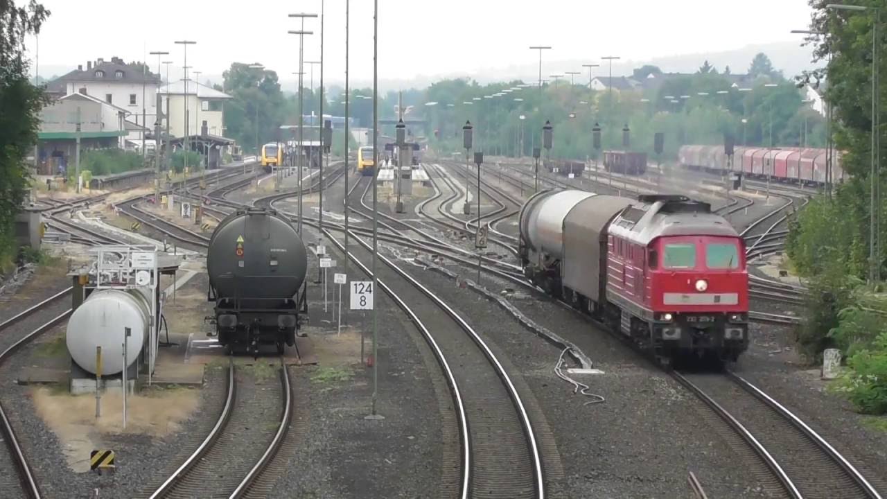 3,5 Stunden am Bahnhof Marktredwitz im Zeitraffer