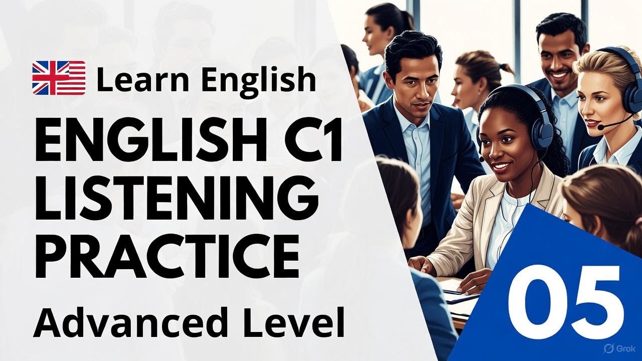 English Listening Practice C1 – Advanced Level