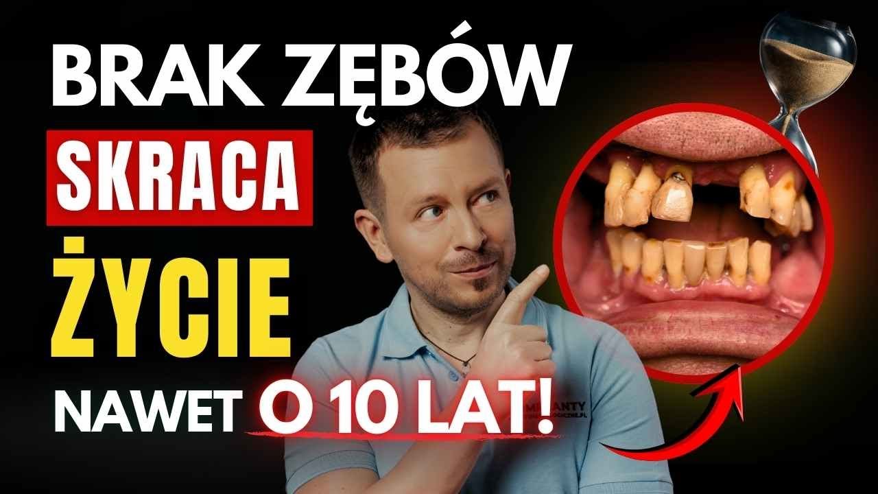 Brak zębów skraca życie nawet o 10 lat. Najnowsze badania mówią jasno!