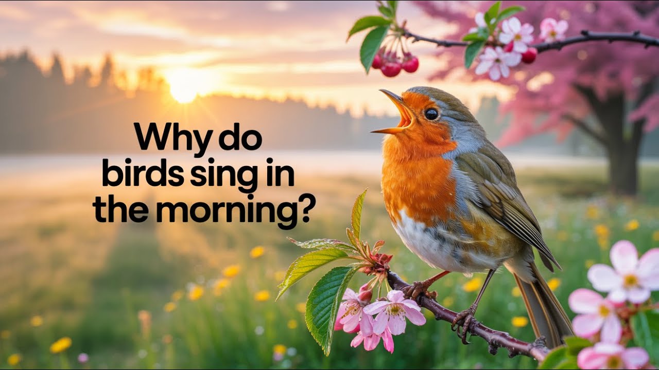 Why Birds Sing at Dawn: Nature's Morning Concert!