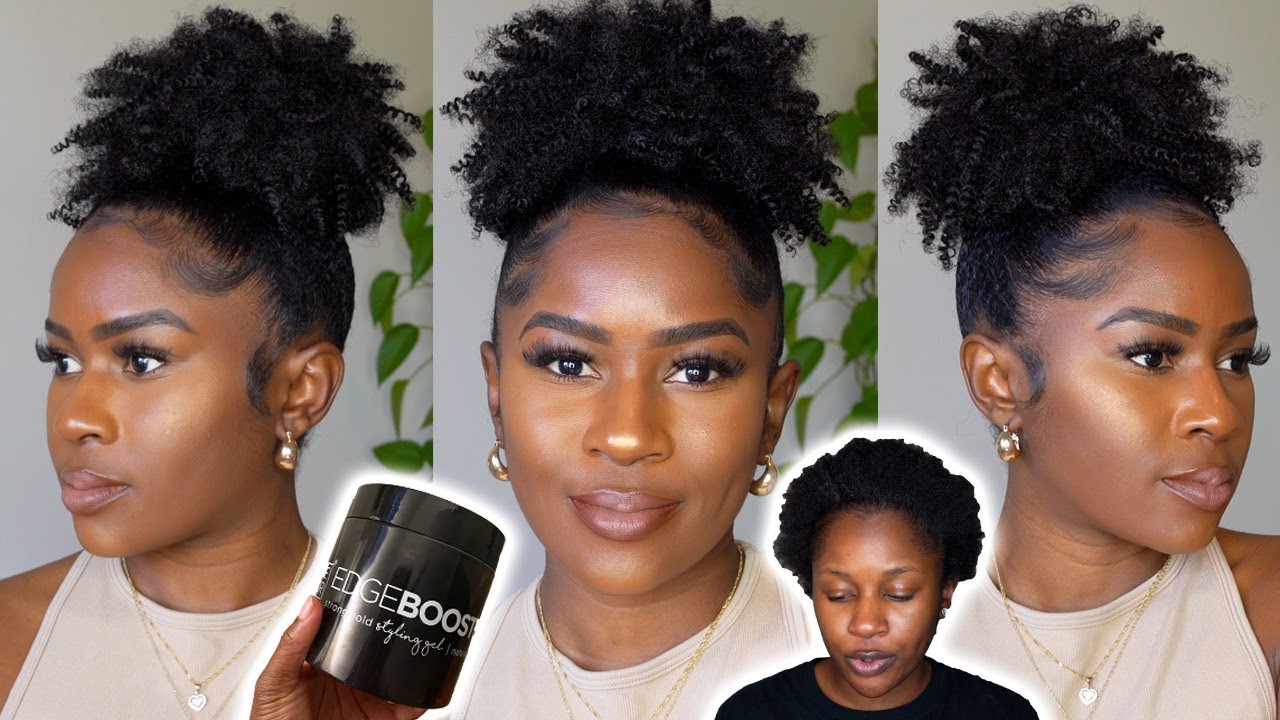 Тестируем черный гель сильной фиксации Style Factor Edge Booster «HIDE OUT» на коротких натуральн...