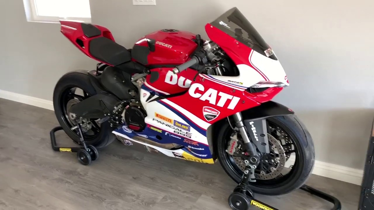 Ducati Panigale 899 Track Setup on Youtube