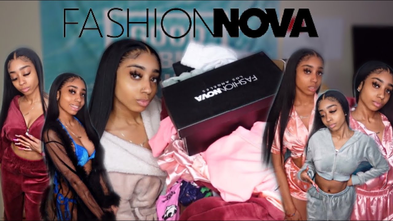 Huge Fashion Nova Loungewear Try On Haul (robes, two piece sets, sweatsuits, onesies, & more)