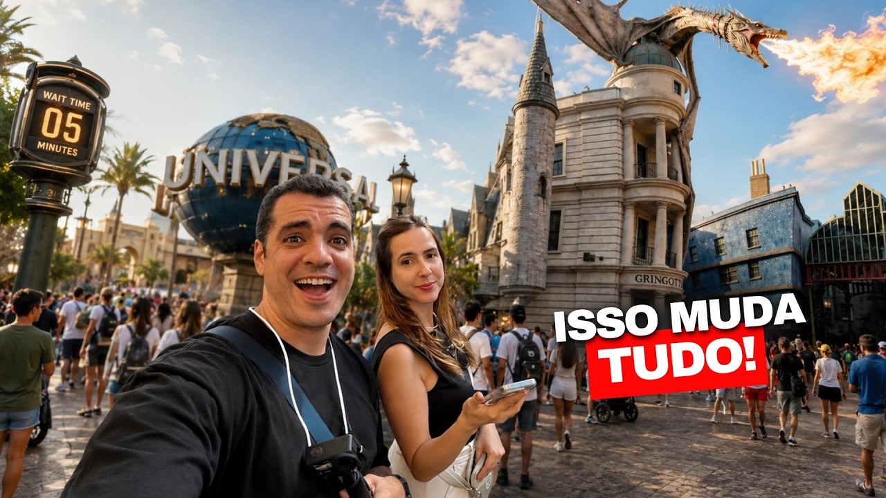 UNIVERSAL ORLANDO: 2 Parques em 1 Dia ZERO FILAS SEM GASTAR