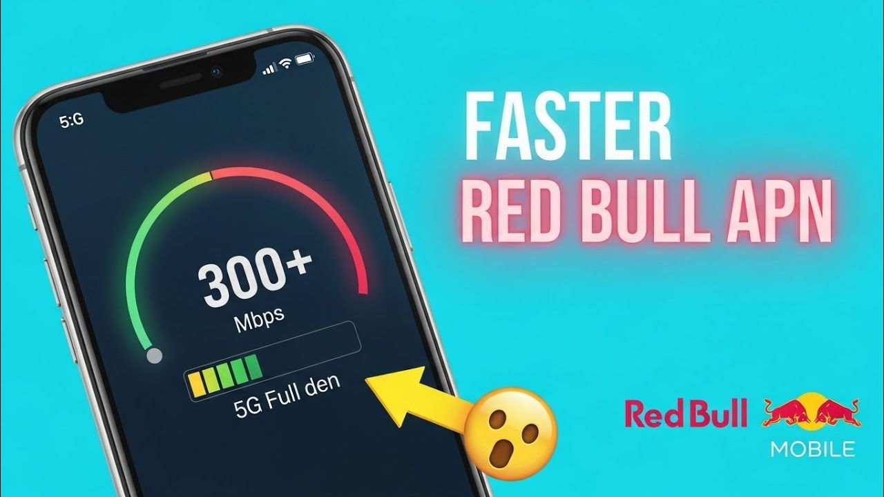 How to increase Redbull 4g Speed, Redbull apn Settings