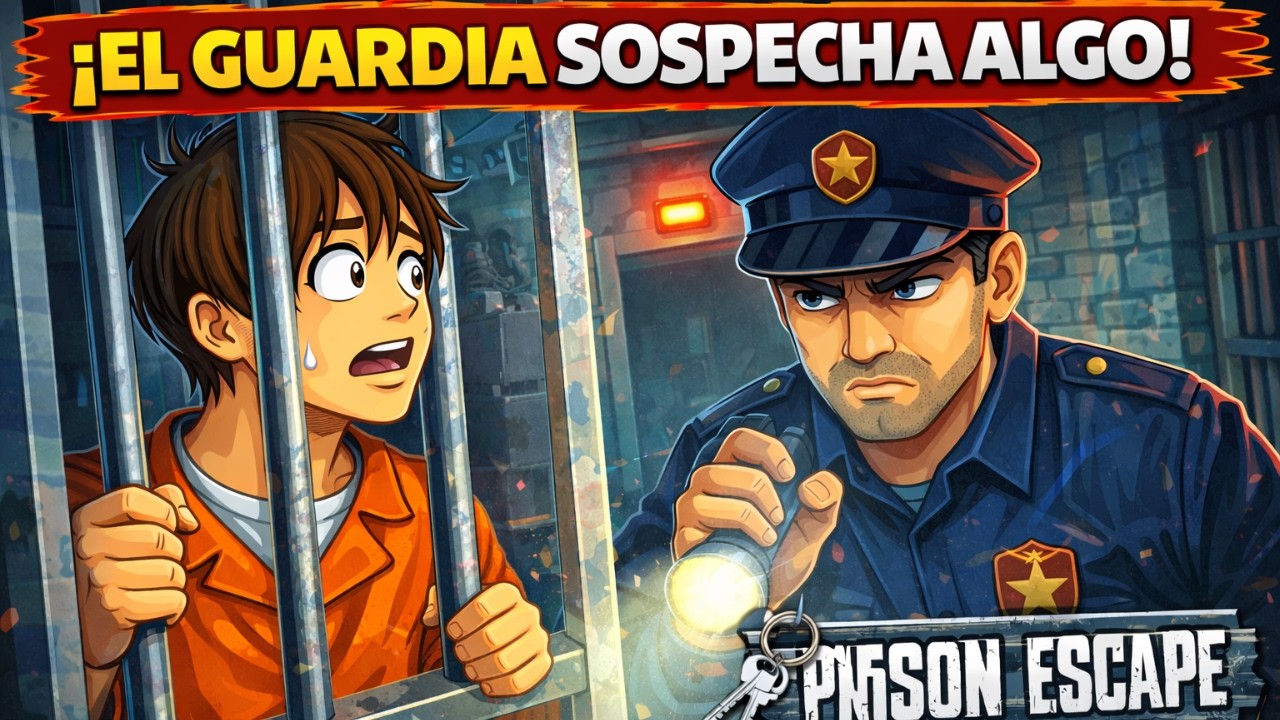 EL GUARDIA SOSPECHA ALGO #2 - Prison Escape Simulator