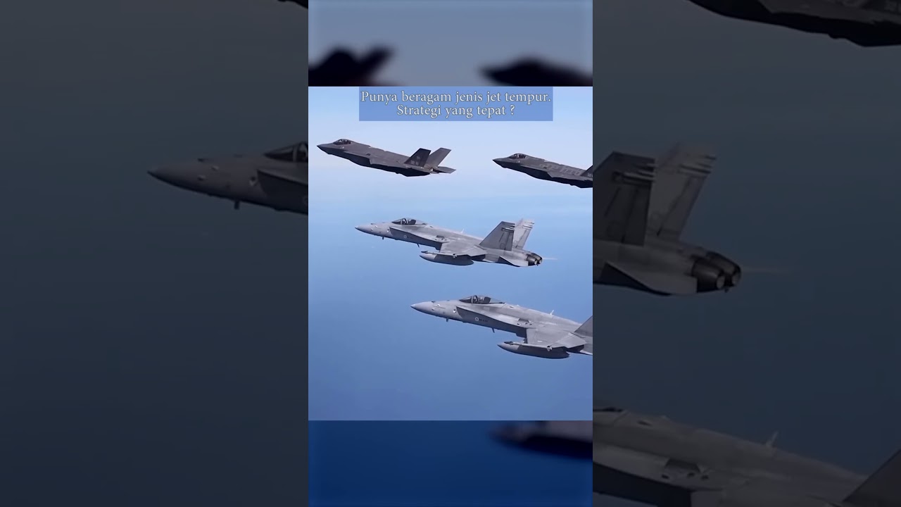 Beli beragam jet tempur. Strategi jitu atau strategi mengambang? #shorts #jettempur