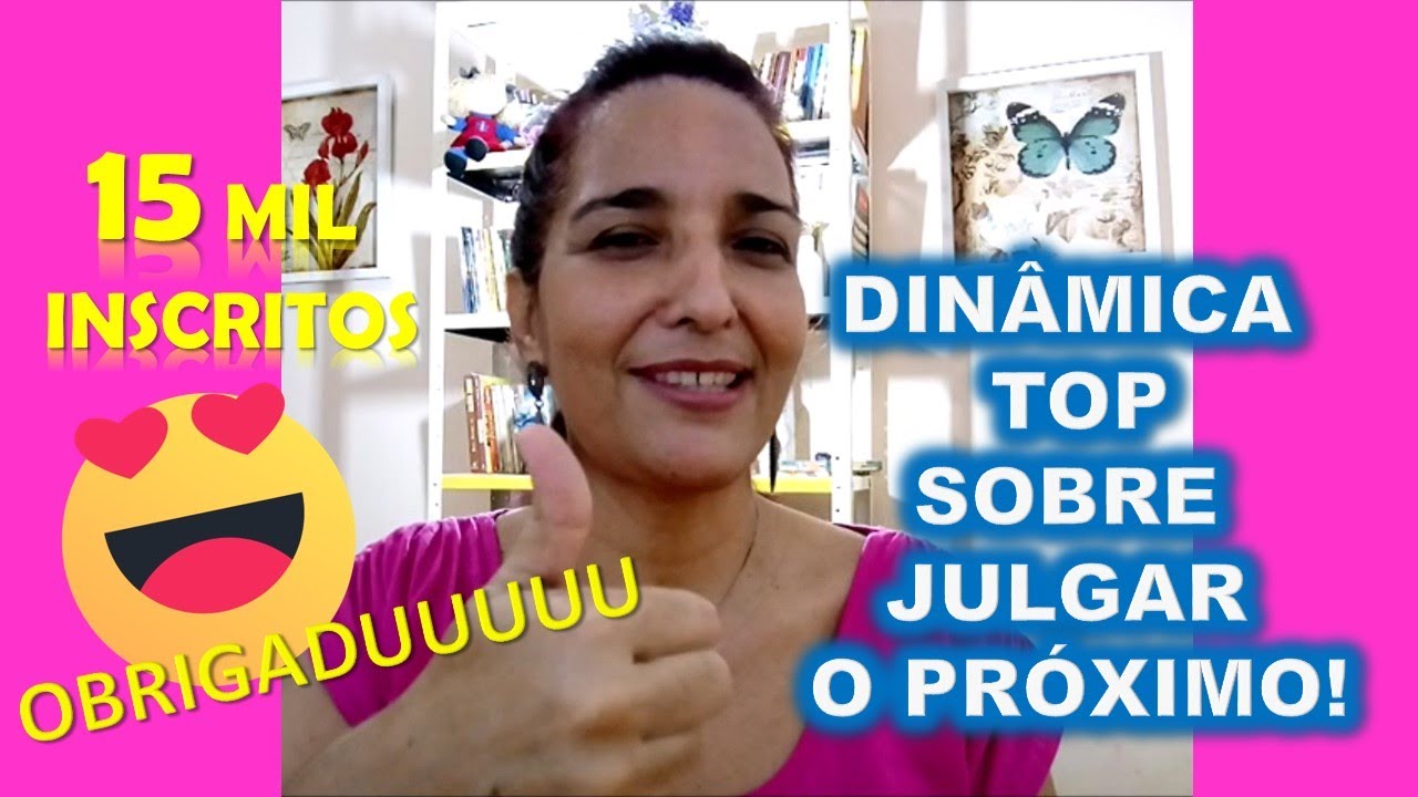 DINÂMICA😳-CUIDADO COM O JULGAMENTO😳😳