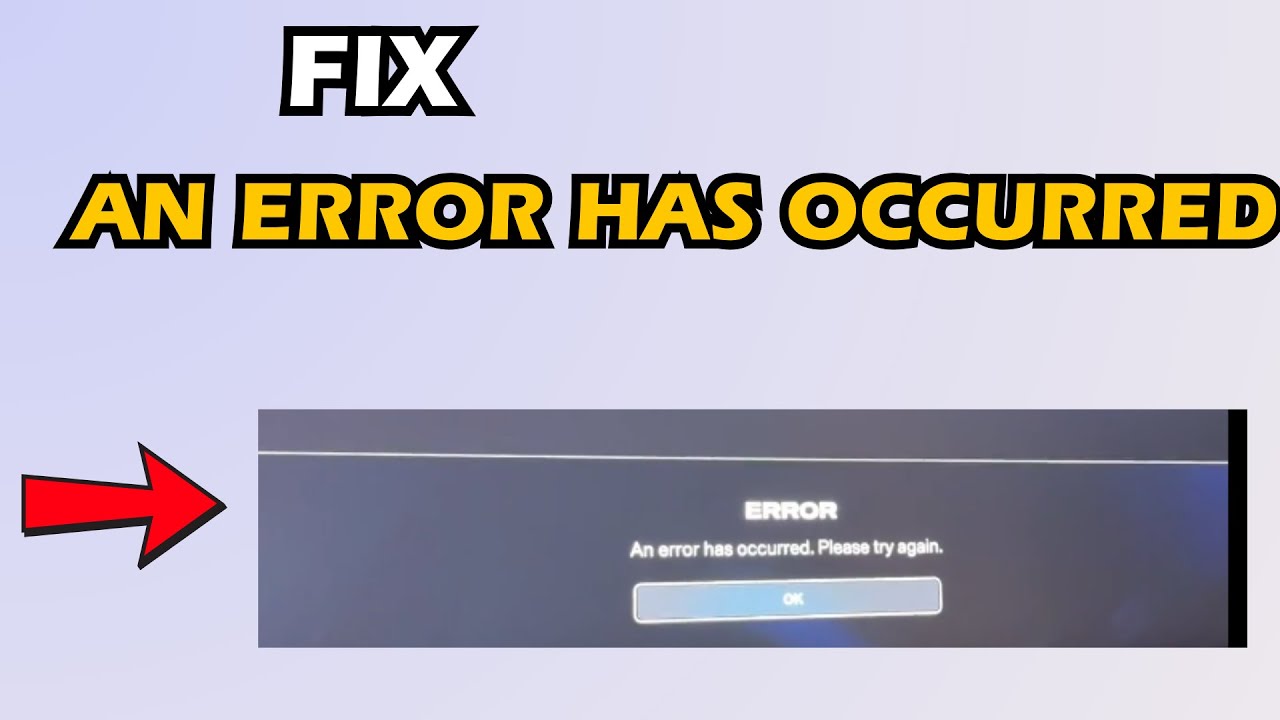 Fix Madden 26 An Error has occurred