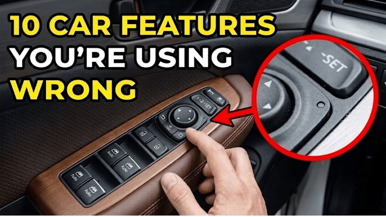 10 Car Features Drivers Misuse Every Day (Costing You Thousands)