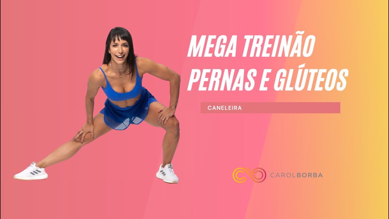 🔴 Mega treinão de pernas pra todo mundo - AO VIVO - Carol Borba