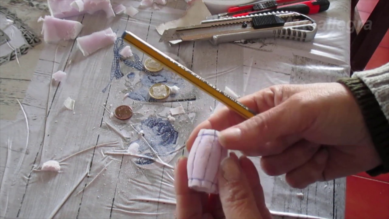 COME FARE DELLE BOTTI IN POLISTIRENE: per presepe, modellismo e diorami - Tutorial facile