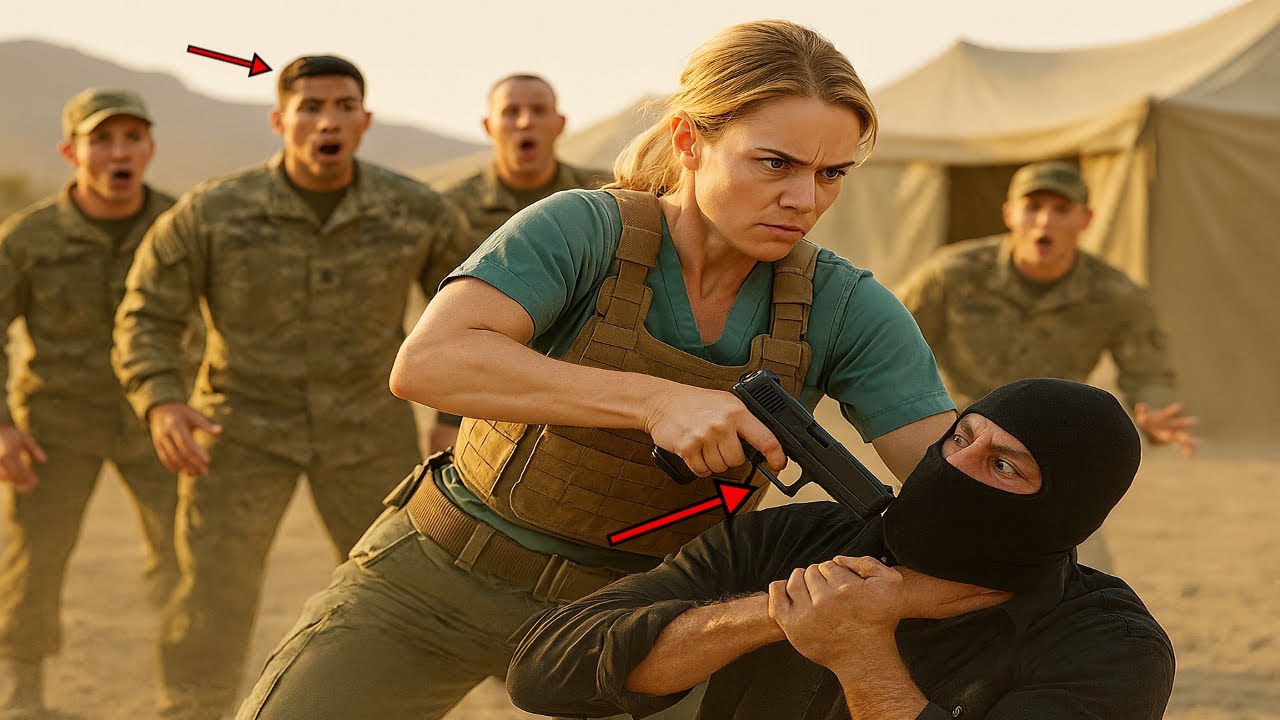She Was Just a Nurse Assigned to SEAL Camp — Until the Recruits Saw Her Take Down an Armed Intruder