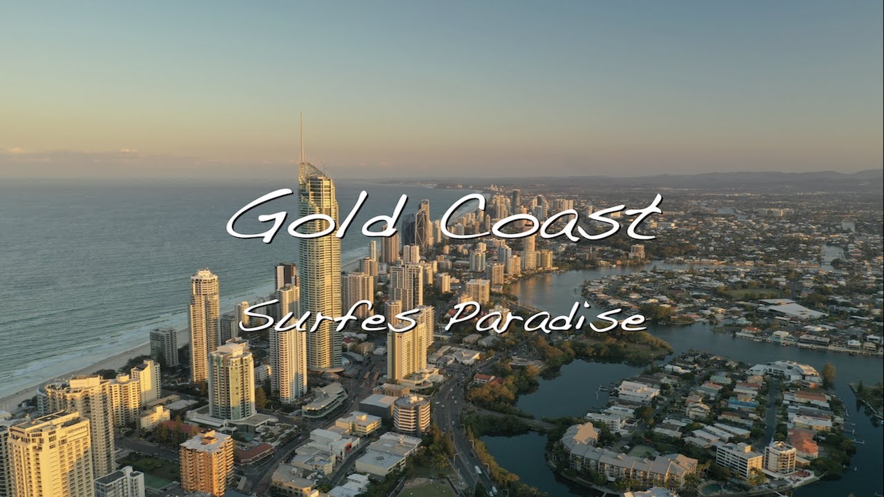 See the Gold Coast from above in 4k!