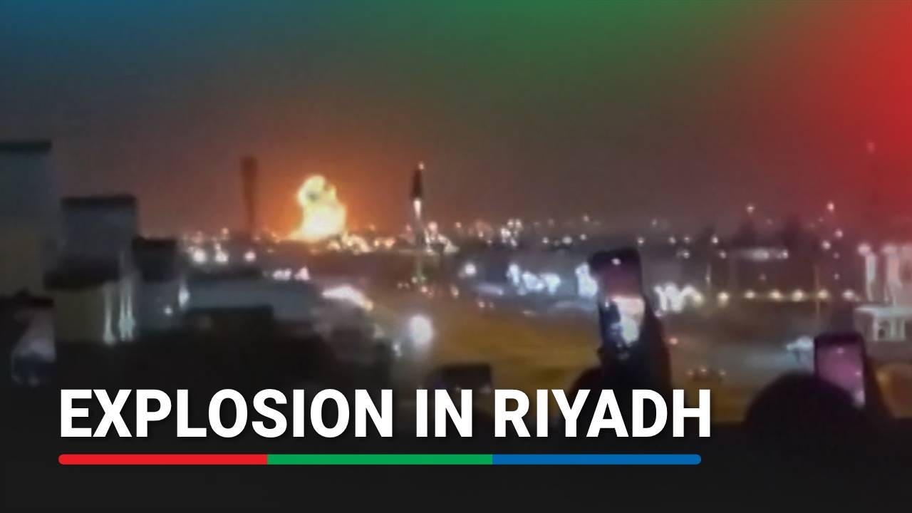 Explosion seen toward Saudi Aramco facility in Riyadh | ABS-CBN News