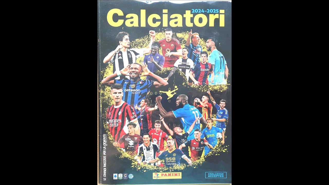 Panini COMPLETE Italian Calciatori 2024/25 sticker album review.