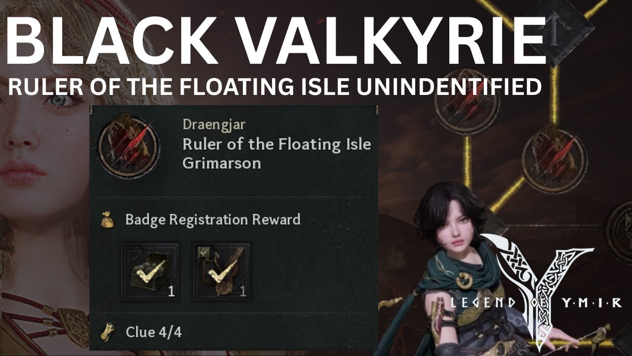 LEGEND OF YMIR - RULER OF THE FLOATING ISLE UNINDENTIFIED | BLACK VALKYRIE