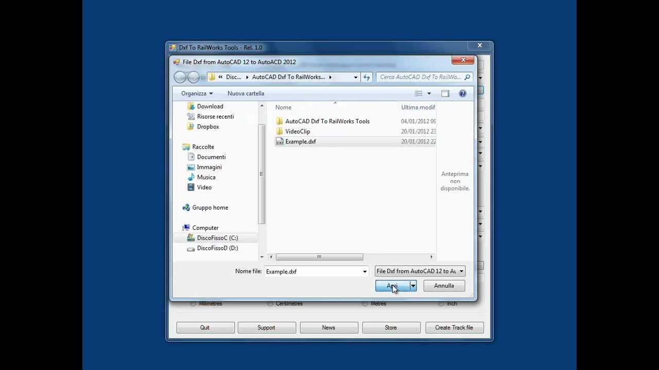 RailWorks - Dxf To Rw - Tools for AutoCAD (or other CAD) and RailWorks