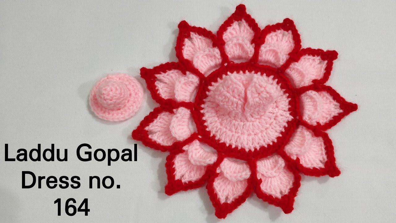 Crochet Winter Dress for Laddu Gopal / Kanhaji || लड्डू गोपाल जी की ड्रेस बनाएं || Thakurji Dress